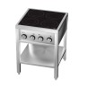 CUISINIÈRE À INDUCTION 4 ZONES AVEC ESSOUS OUVERT