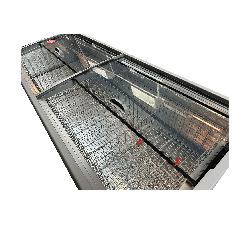 CONGÉLATEUR BAHUT POUR SUPERMARCHÉ GRIS 2100 DÉGIVRAGE AUTOMATIQUE