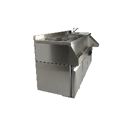 TABLE RÉFRIGÉRÉE 3 PORTES AVEC BAR À COCKTAILS