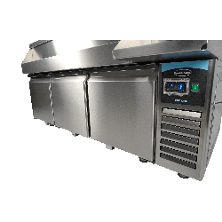 TABLE RÉFRIGÉRÉE 3 PORTES AVEC BAR À COCKTAILS