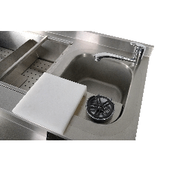 TABLE RÉFRIGÉRÉE 3 PORTES AVEC BAR À COCKTAILS