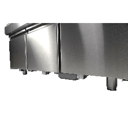 TABLE RÉFRIGÉRÉE 3 PORTES AVEC BAR À COCKTAILS