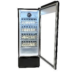 RÉFRIGÉRATEUR PORTE EN VERRE PIB-240R