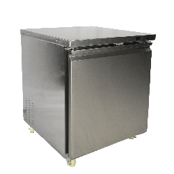 RÉFRIGÉRATEUR/CONGÉLATEUR EN ACIER INOX COMMUTABLE 1 PORTE