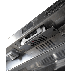 RÉFRIGÉRATEUR/CONGÉLATEUR EN ACIER INOX COMMUTABLE 1 PORTE