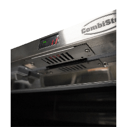 RÉFRIGÉRATEUR/CONGÉLATEUR EN ACIER INOX COMMUTABLE 2 TIROIR