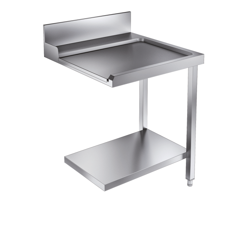 TABLE D'ÉCOULEMENT ÉTAGÈRE 700 À DROITE POUR 7082.0070-0075