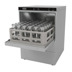 LAVE-VAISSELLE À VERRE ENT 400-230 DDE 
AVEC DOSEUR À DÉTERGENT 
