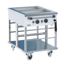 BAIN-MARIE TROLLEY 2/1.