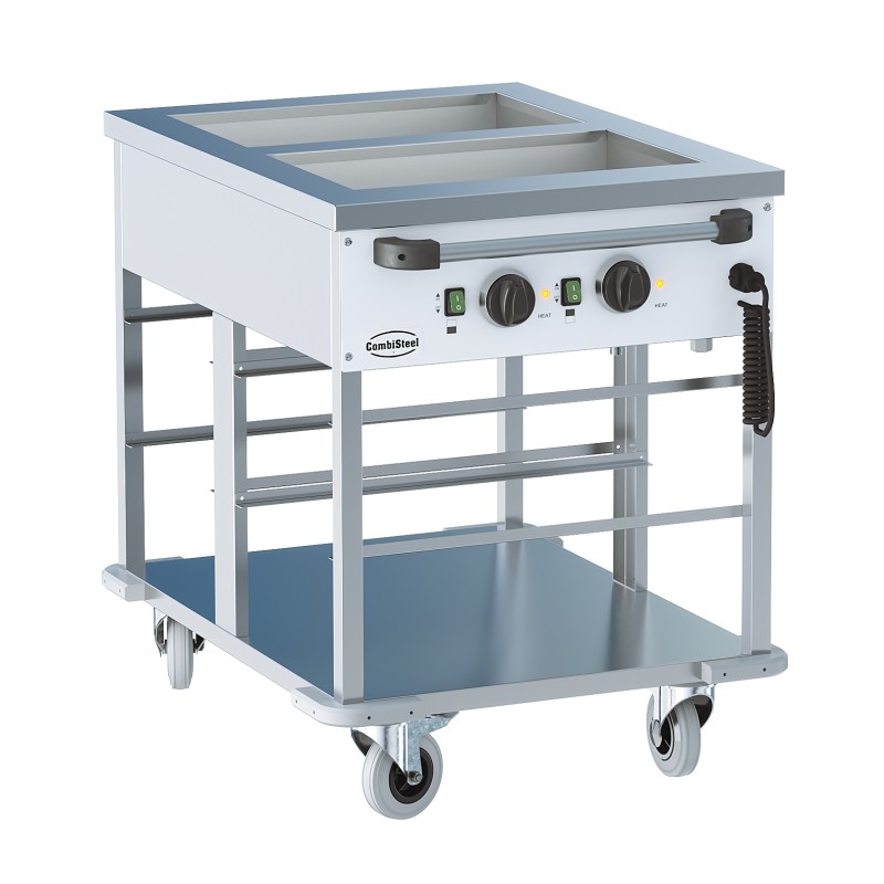 BAIN-MARIE TROLLEY 2/1.