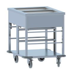 BAIN-MARIE TROLLEY 2/1.