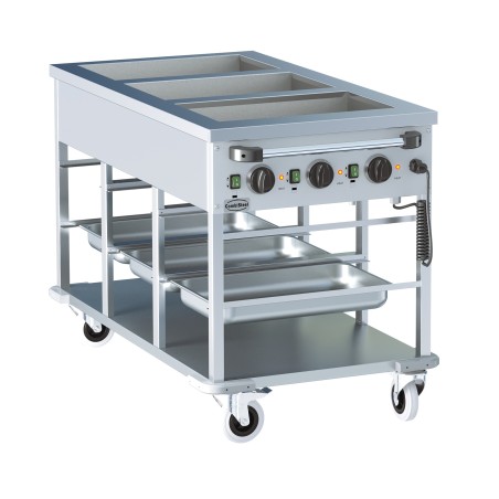 BAIN-MARIE TROLLEY 3/1.