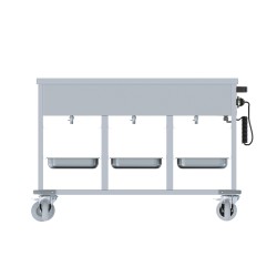 BAIN-MARIE TROLLEY 3/1.