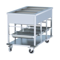 BAIN-MARIE TROLLEY 3/1.