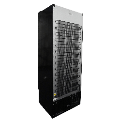 RÉFRIGÉRATEUR 1 PORTE EN VERRE NOIR SVE-450 BL