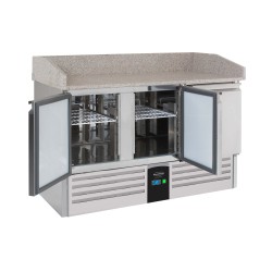 TABLE PREP POUR PIZZA 3 PORTES ENERGY LINE
ÉQUIPÉ D'ÉVAPORATEUR