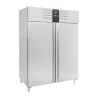 RÉFRIGÉRATEUR EN ACIER INOX 2 PORTES 1400L ENERGY LINE