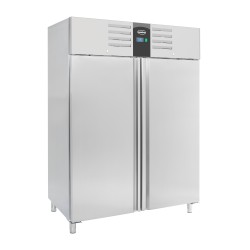 CONGÉLATEUR EN ACIER INOX 2 PORTES 1400L ENERGY LINE