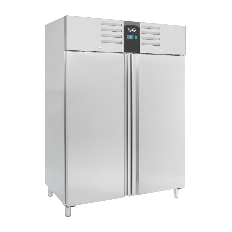 CONGÉLATEUR EN ACIER INOX 2 PORTES 1400L ENERGY LINE